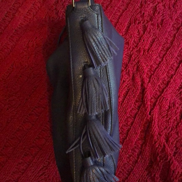 Rebecca Minkoff New Tassel Bag in Blue. - Picture 2 of 4